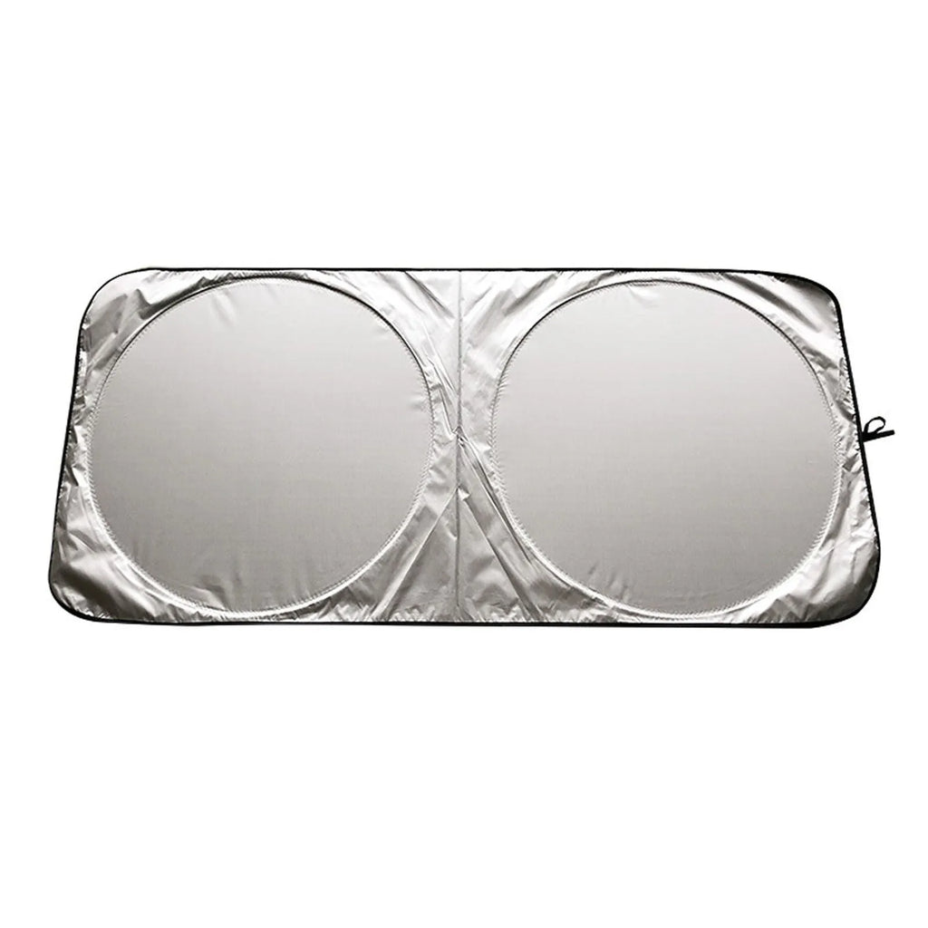 Car sun block silver tape heat insulation sun visor shield for windscreen protection
