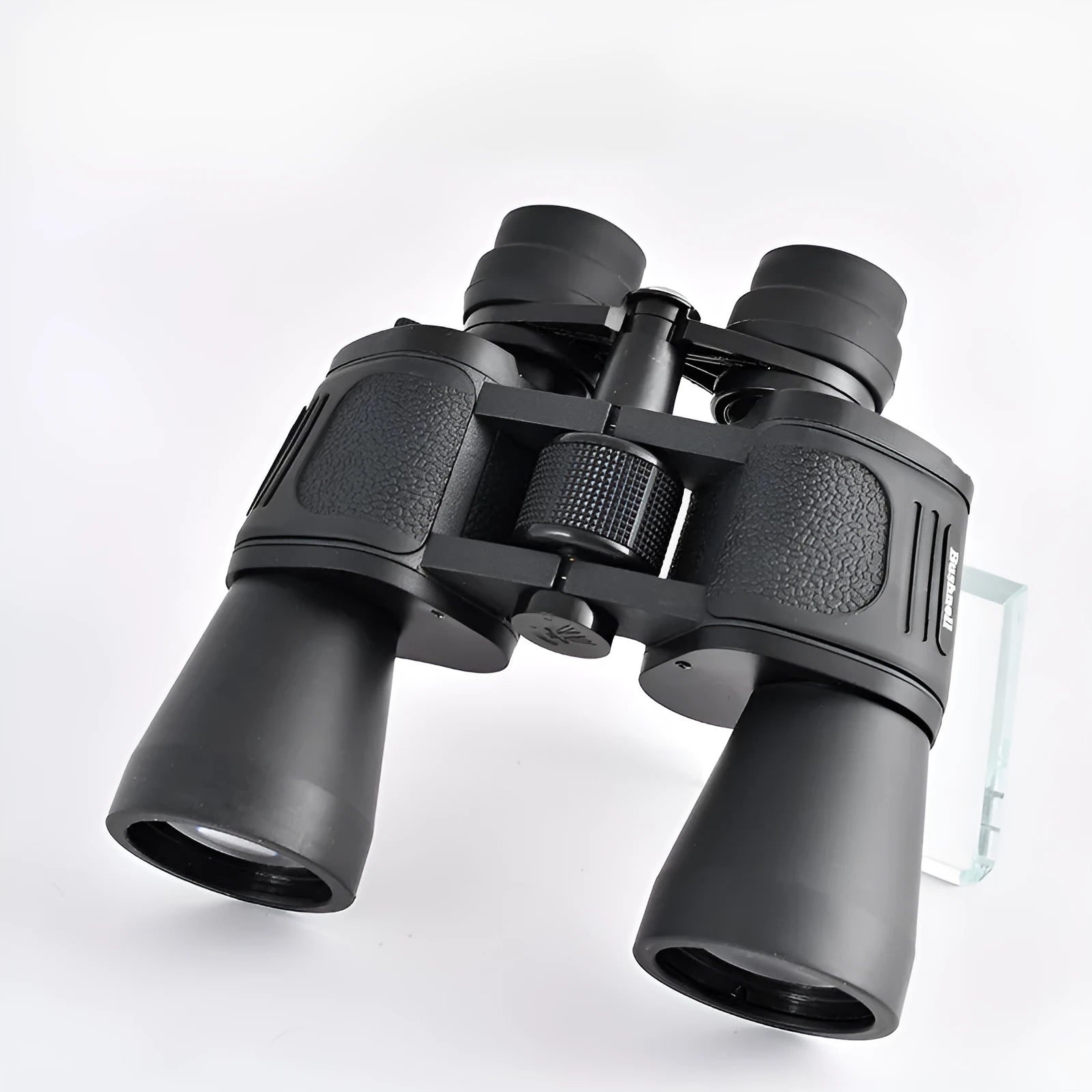 Outdoor telescope binoculars with continuous zoom magnification and double barrel structure
