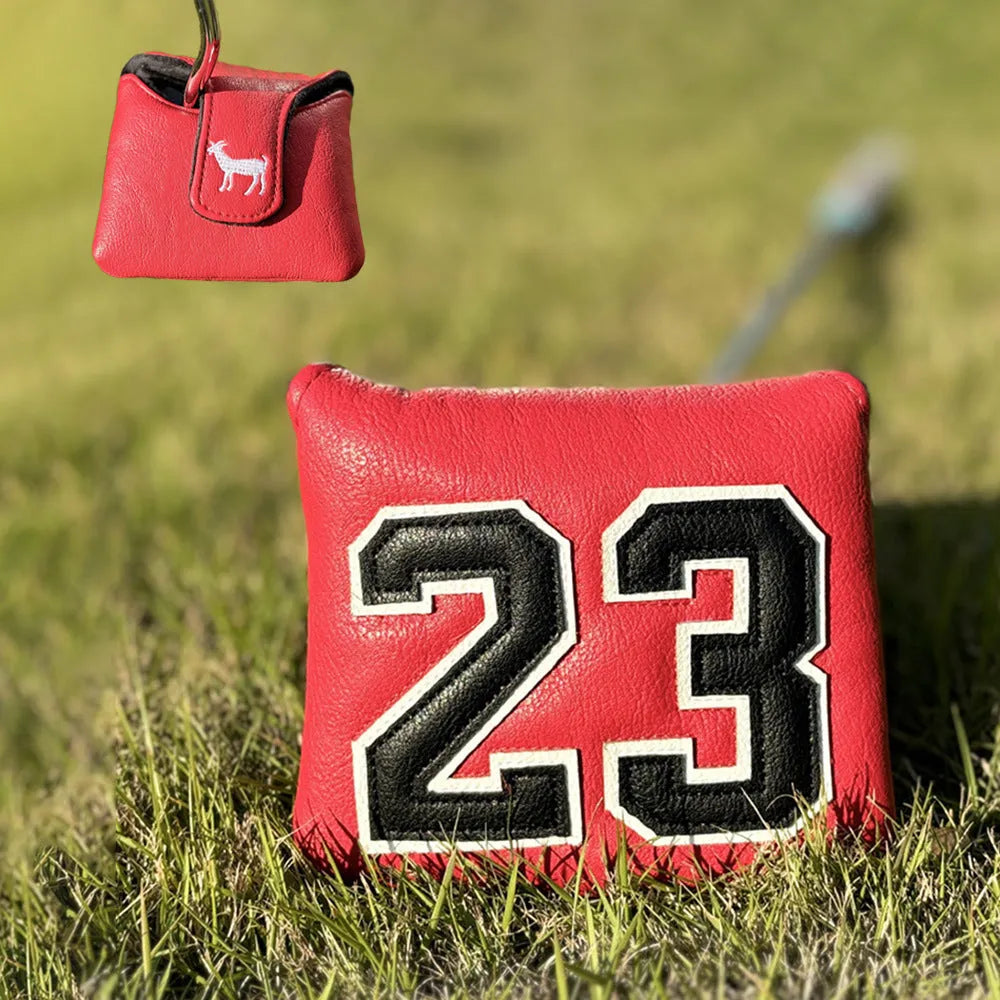 Ram Chicken Leg design golf club headcovers in PU material for Fairway Wood, Irons, and Putter.