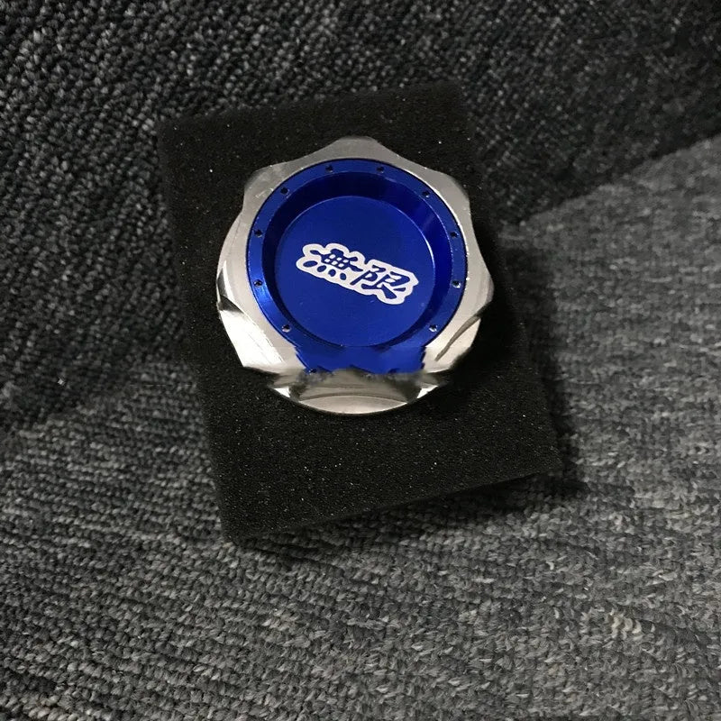 Aluminum alloy anti-leakage oil filter cap for Honda vehicles in six colour options