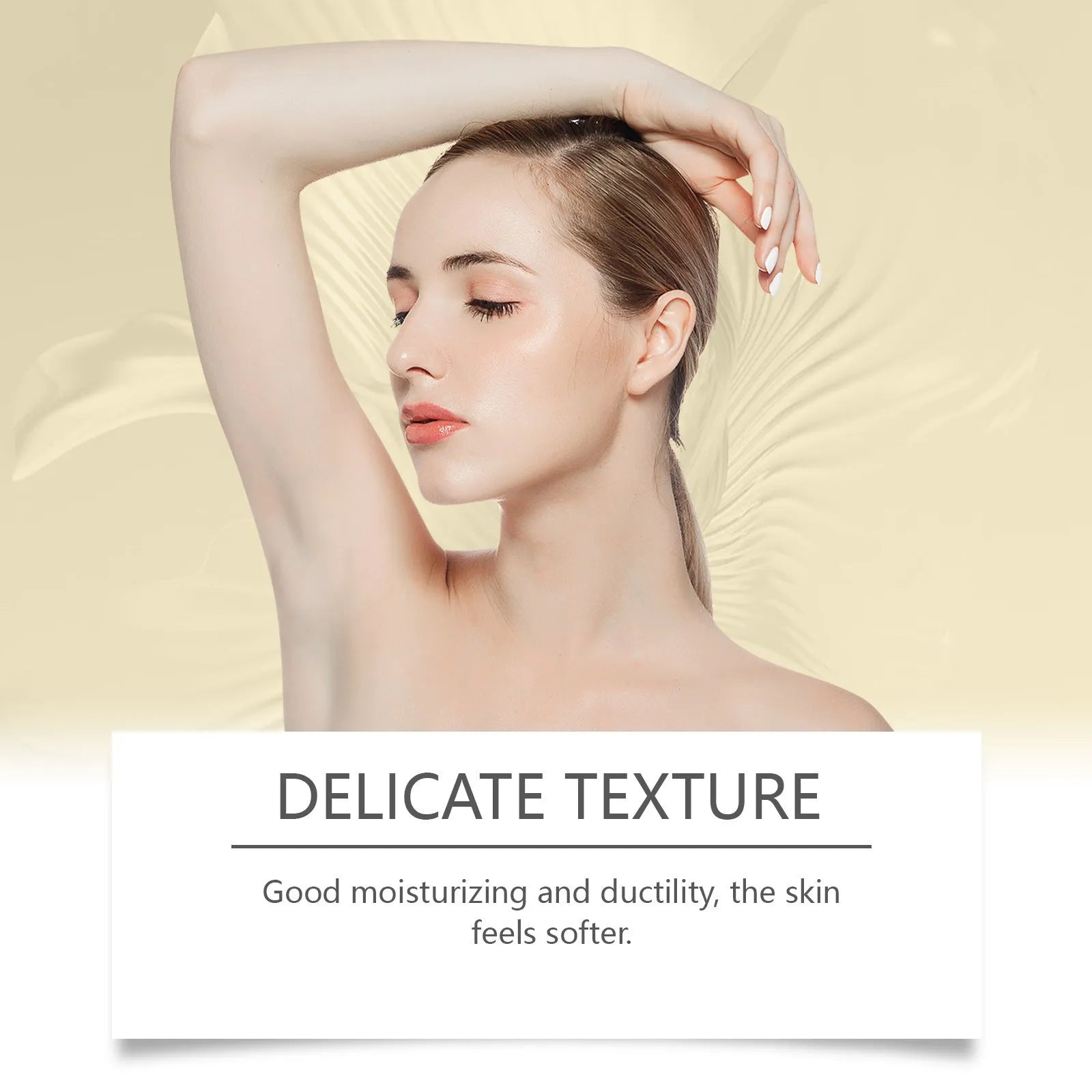 50g jar of skin lightening cream with vitamin C and titanium dioxide for facial application