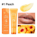 Women's Fashion Personality New Lip Gloss yellow peach flavour lipstick tube