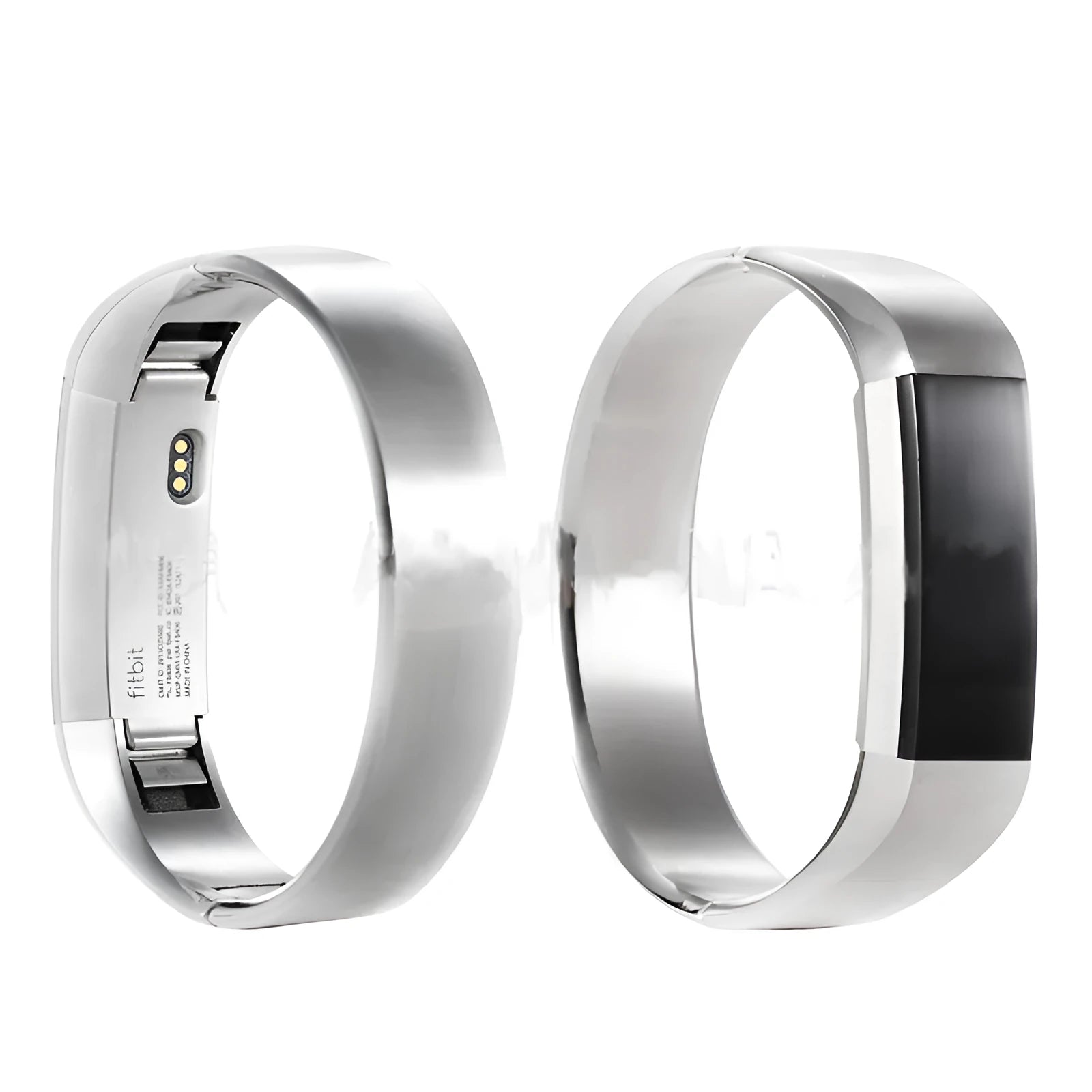Stainless steel bracelet for Fitbit Alta smartwatch in four colour options with deployment buckle