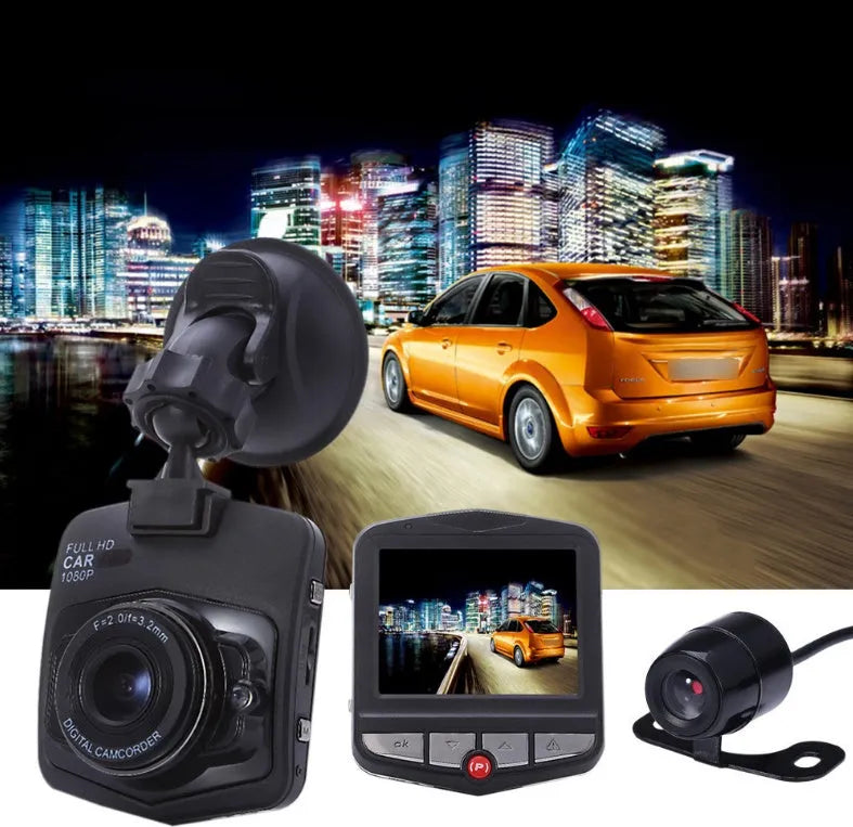 Podofo A1 mini car DVR camera dash cam with 2.4 inch LCD and 170 degree lens in black colour