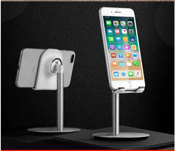 Silver metal S1 model computer phone holder for desktop tablets and mobile phones 3-11 inches
