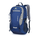 A solid-colour nylon 30-litre outdoor backpack with air-pillow straps in dark green.