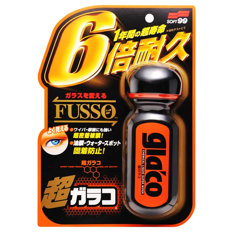 70ml bottle of transparent car glass rain repellent spray with spray mechanism