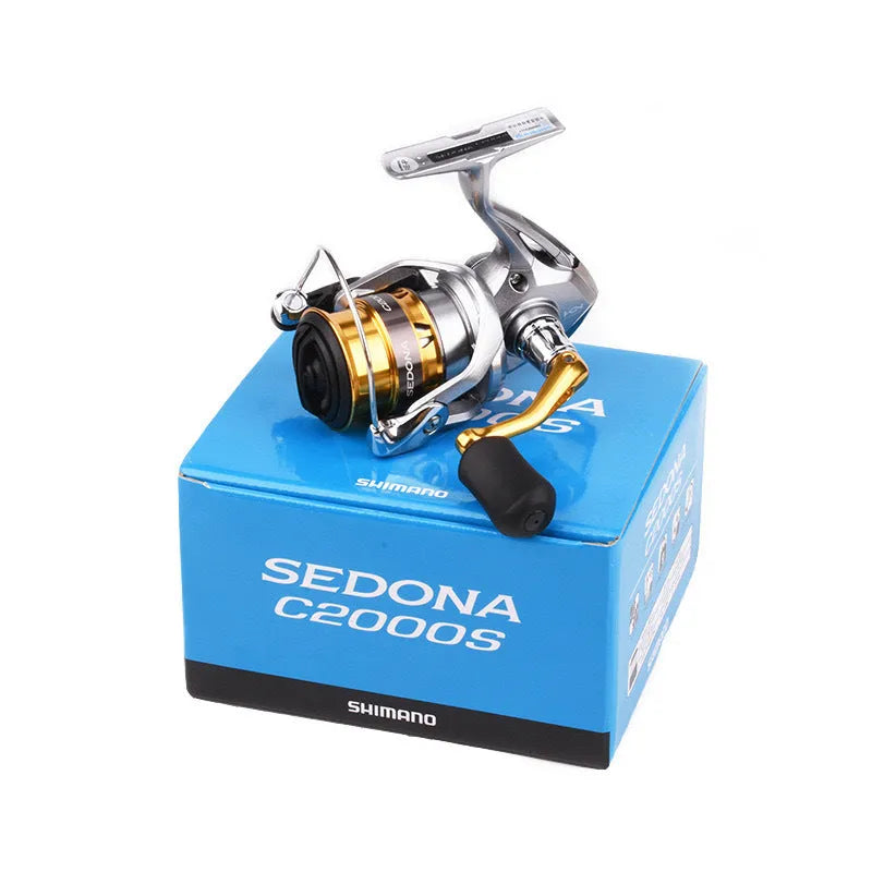 Shimano HAGANE fishing reel with AR-C spool in silver and black, size 2500 model