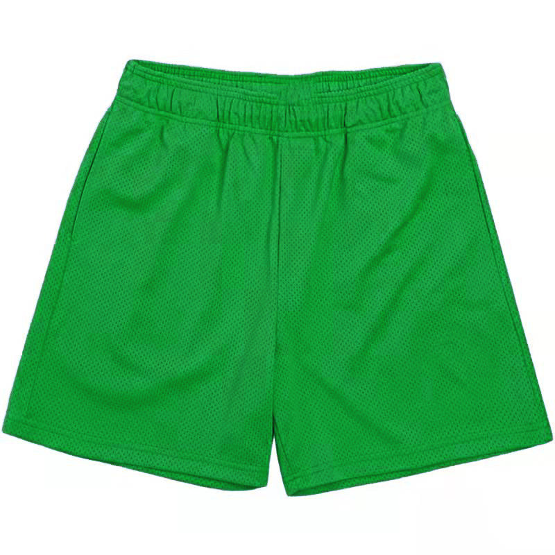 Men's Mesh Quick-drying Shorts for running sports, fitness and body shaping in black, red, grass green, purple or sky blue, featuring breathable chemical fibre fabric and available in sizes M, L, XL, 2XL and 3XL for summer workouts and training sessions