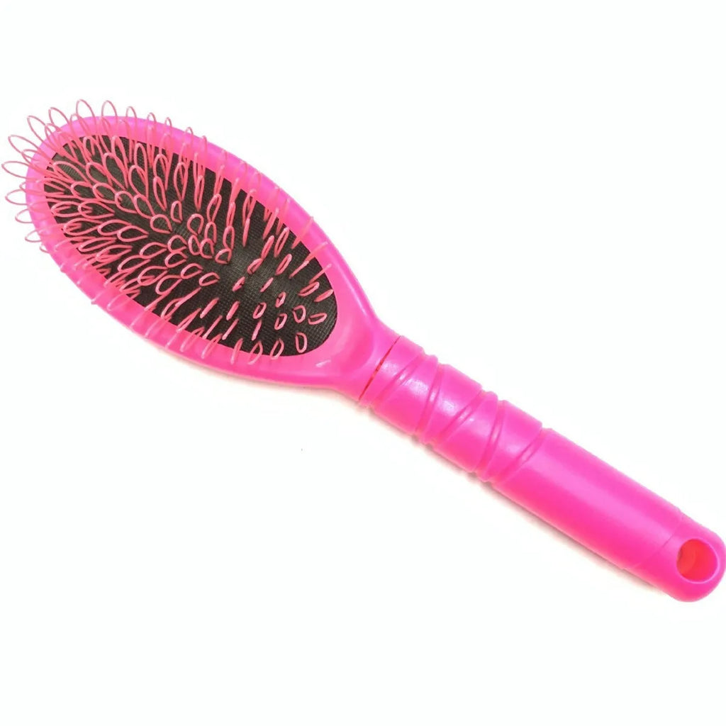 Black ring tooth hair extension comb made from ABS plastic