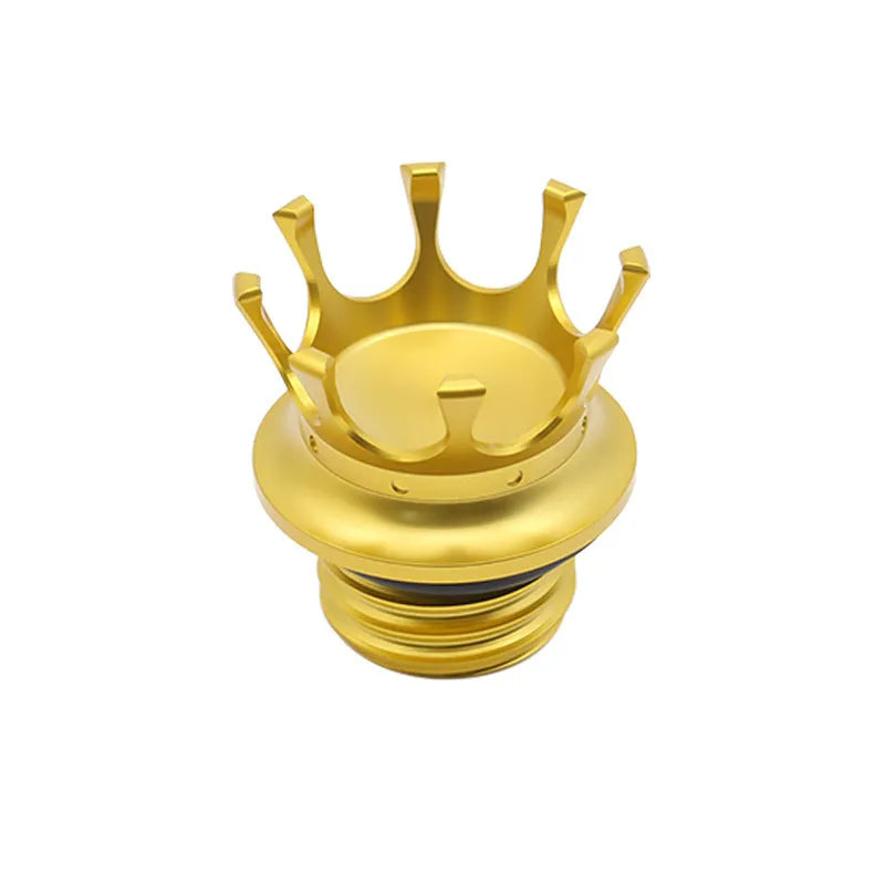 Aluminium alloy fuel tank cap for Harley Davidson Dyna Softail motorcycles in multiple colour options