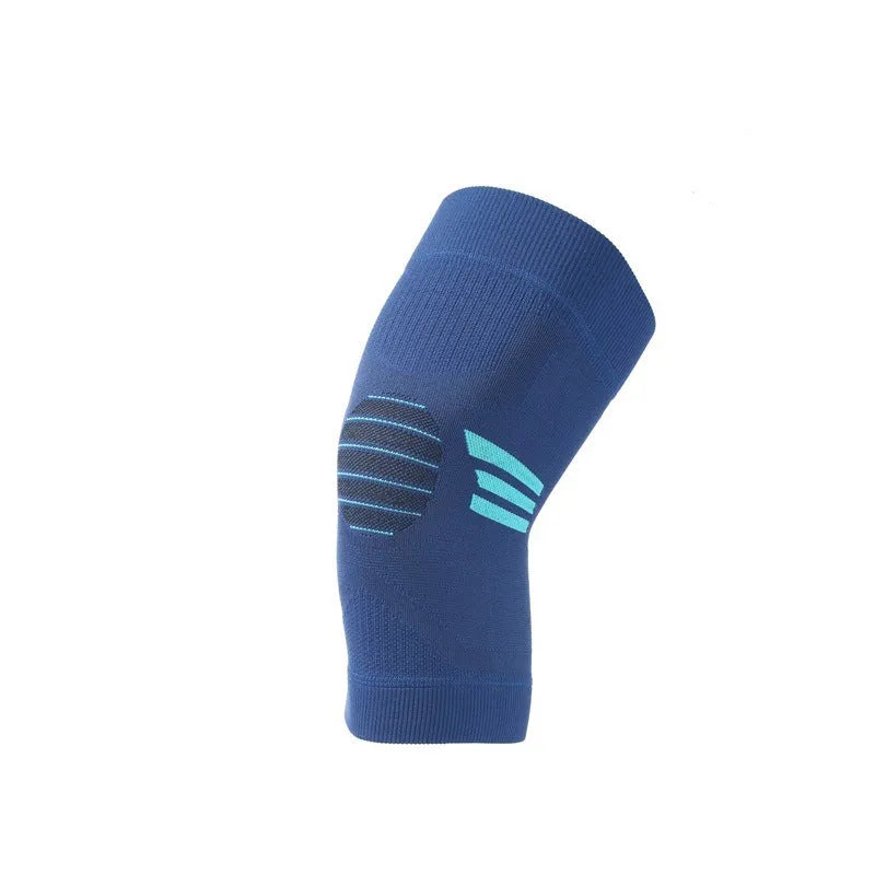 A pair of polyester sports knee pads shown in one of five available colour options for aerobics and basketball.