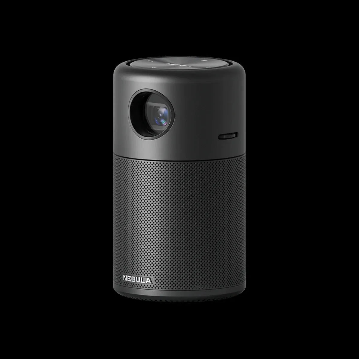 M1M2 smart projector wireless WiFi HD portable outdoor home cinema model in black