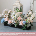 Silk artificial flower with moist finish in A Floral colour for wedding photography decoration