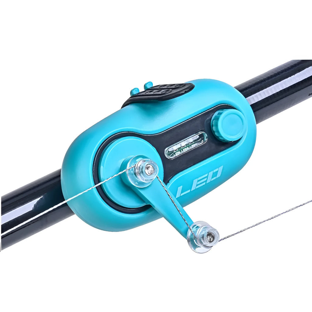 Intelligent automatic night fishing signal induction lamp with telescopic fishing rod alarm