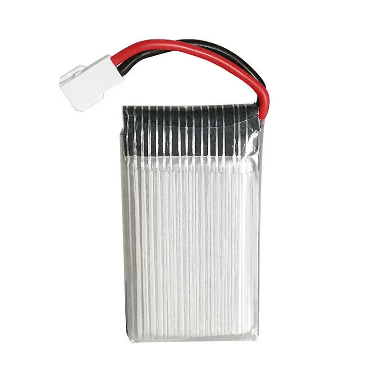 37V 600mAh lithium polymer UAV battery with protection board and small white head plug