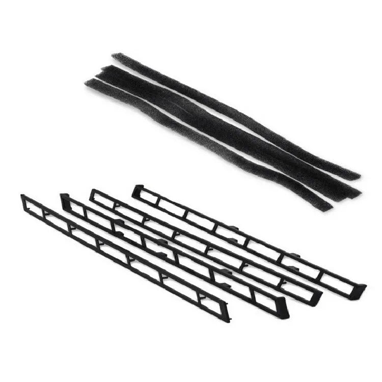 PS4 Slim dust plug suit black ABS plastic cover for host vents 5.8x1.5x29.3cm