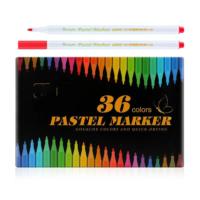 Hand pen body painting DIY graffiti set with plastic shell, 16.5cm length, multiple colour options