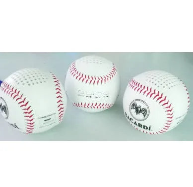 Baseball-shaped Bluetooth wireless speaker in green colour option