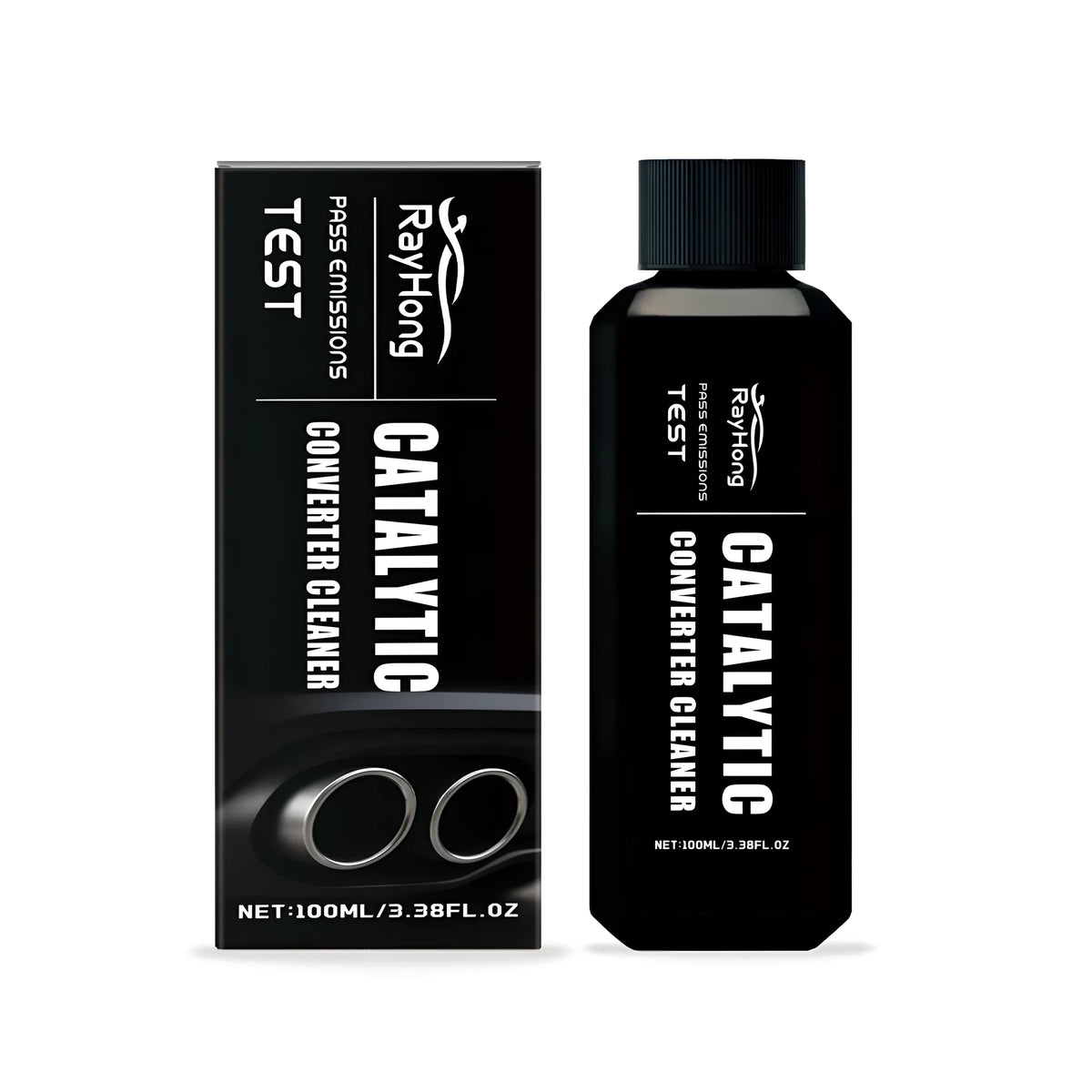 Catalytic converter cleaner 100ml bottle with water-based formula