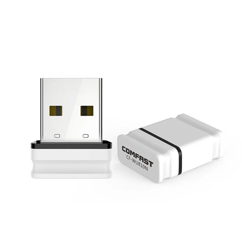 Black external USB wireless network card compatible with Apple computers for 650M dual frequency wifi