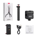 Complete VLOG equipment suite with tripod in 2985 colour for photography and video filming