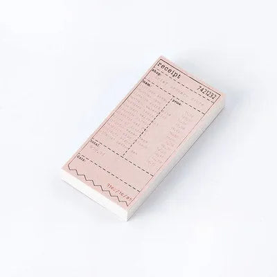 Vintage writable pad city notes with 100 pages, 40mm x 80mm size, gift shop cover design