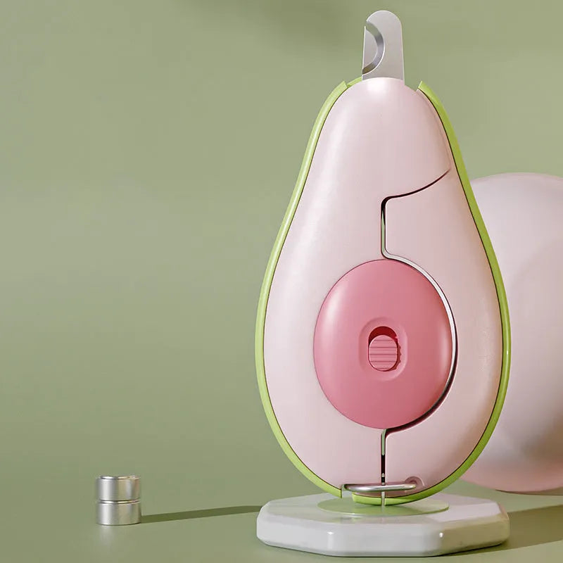 Professional pet nail clipper with LED light for small dogs and cats, in green colour option.