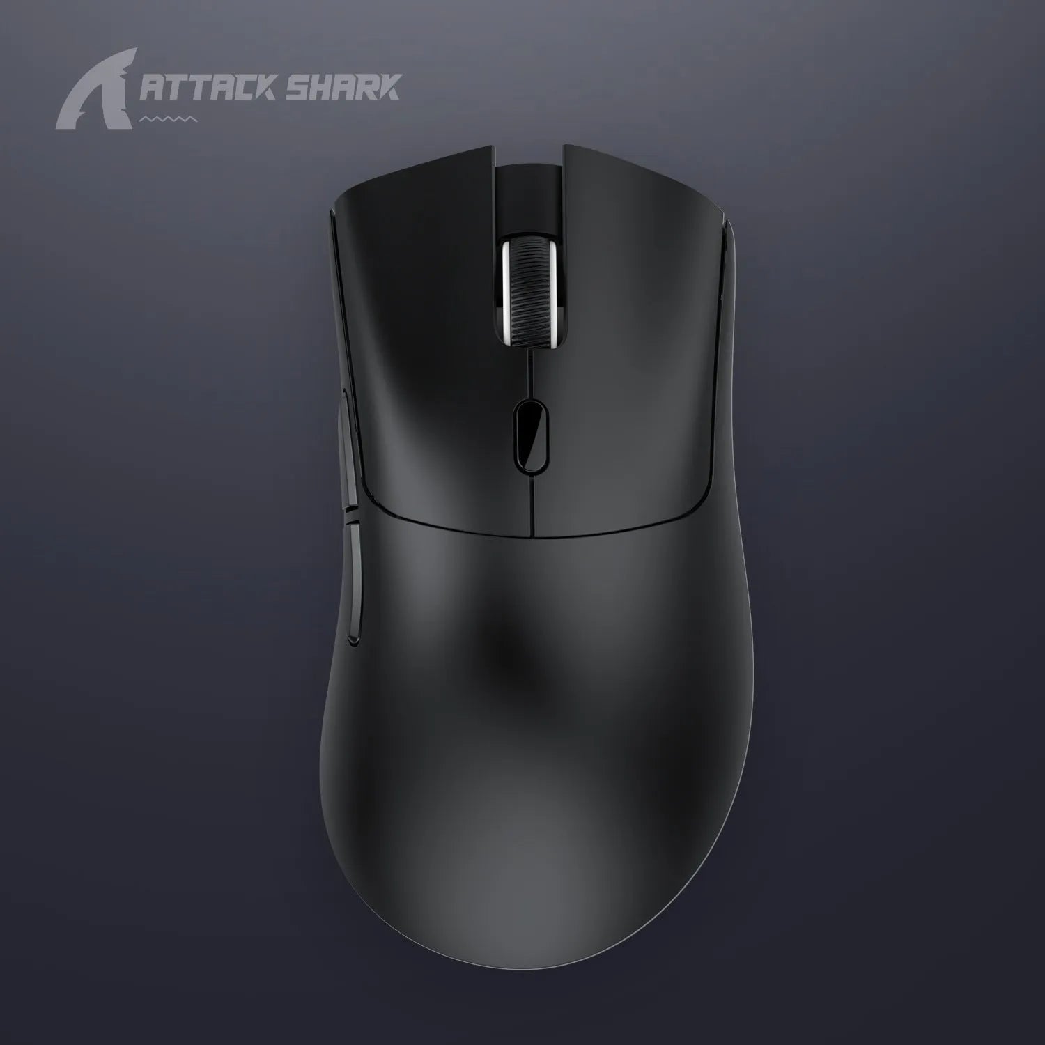 Attack Shark wireless Bluetooth mouse in black, red or white colours showing three-mode functionality