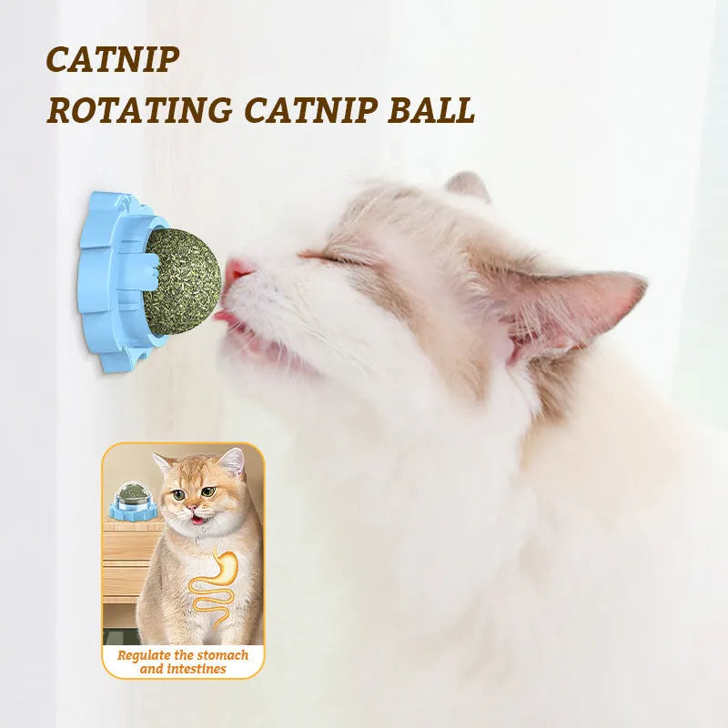 Orange lion-shaped cat toy with molar textures for dental cleaning