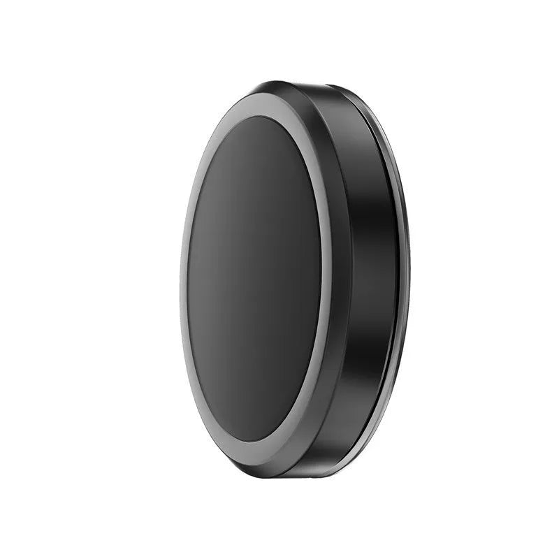 Obsidian black alloy magnetic car phone holder with centripetal force mechanism