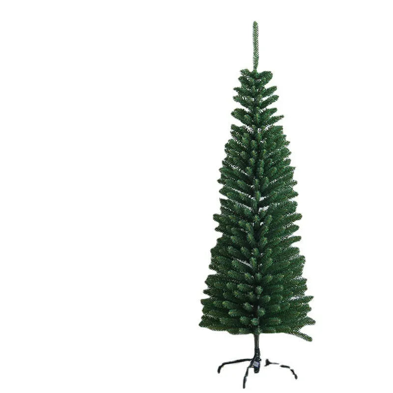 1.2m green PVC artificial Christmas tree for indoor festive decoration