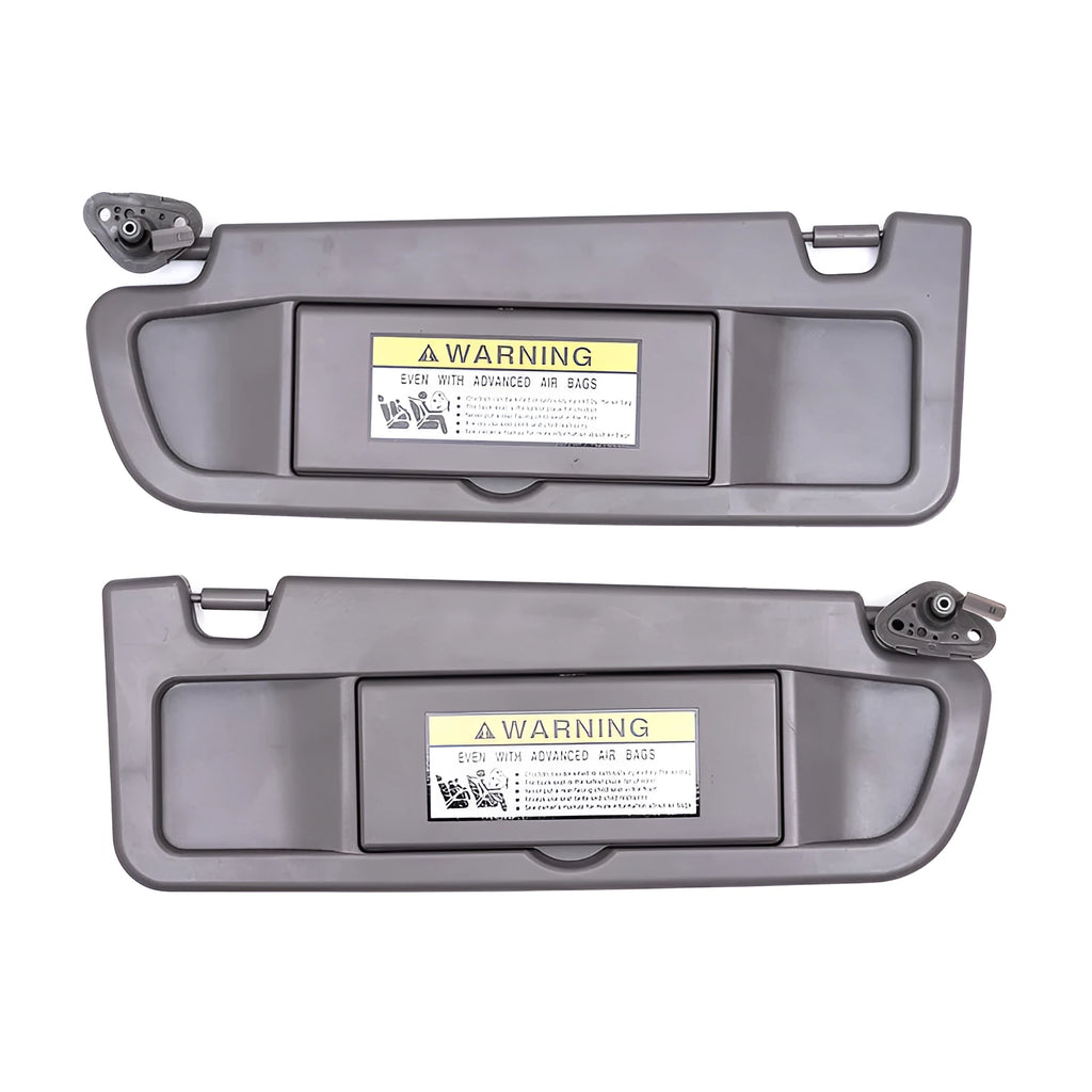 Car tinted shade flannel sun visor set for 06-11 left and right frames dark grey colour