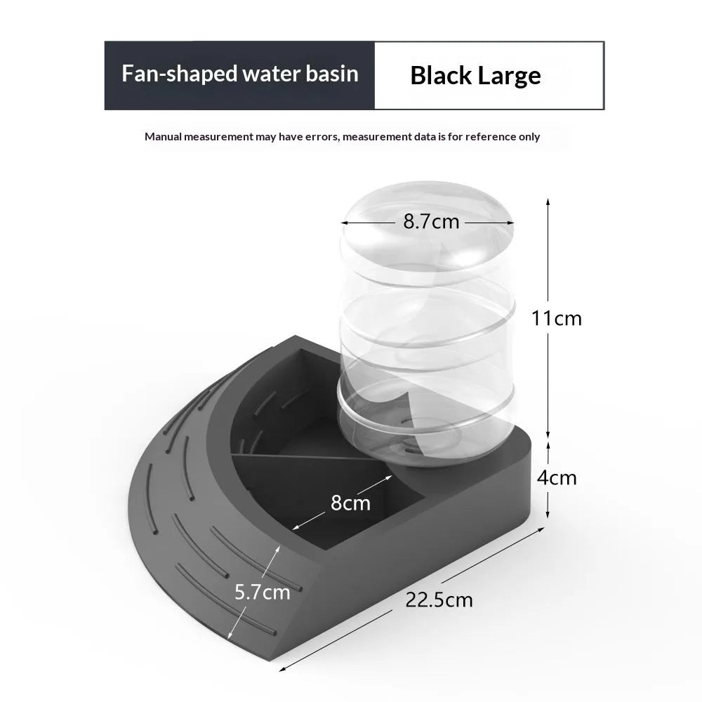 Multi-functional plastic reptile water bowl in gray, medium size, for feeding and hydration in a vivarium