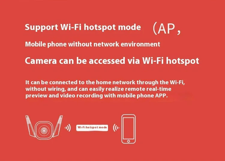 1080p outdoor webcam security camera with infrared night vision and dustproof housing
