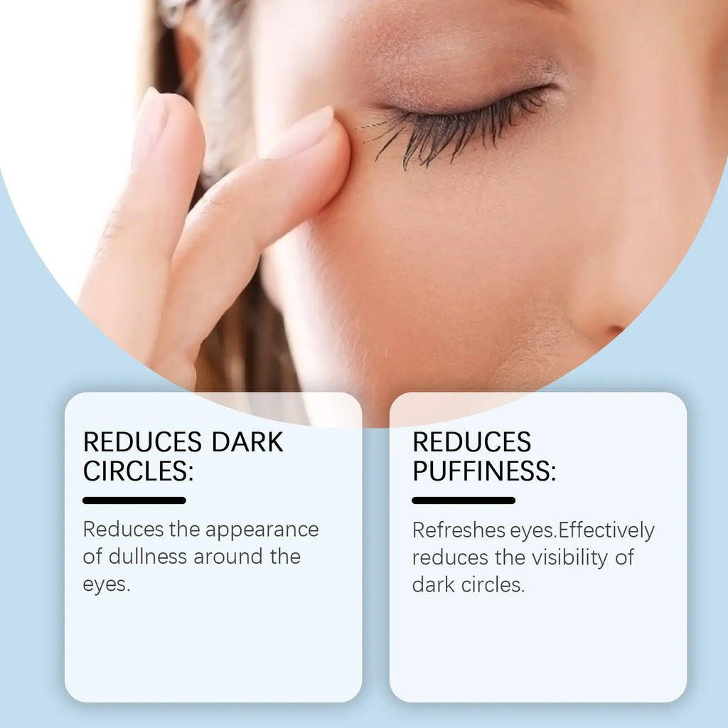 Hyaluronic Acid Eye Mask 3.5x7 cm in sachet pack of 8 pairs for under eye hydration