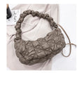 Women's casual nylon shoulder messenger bag in a solid colour with an adjustable long strap.