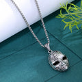 Zinc alloy Halloween mask pendant in Style1, a personalised jewellery charm for costume and Halloween use