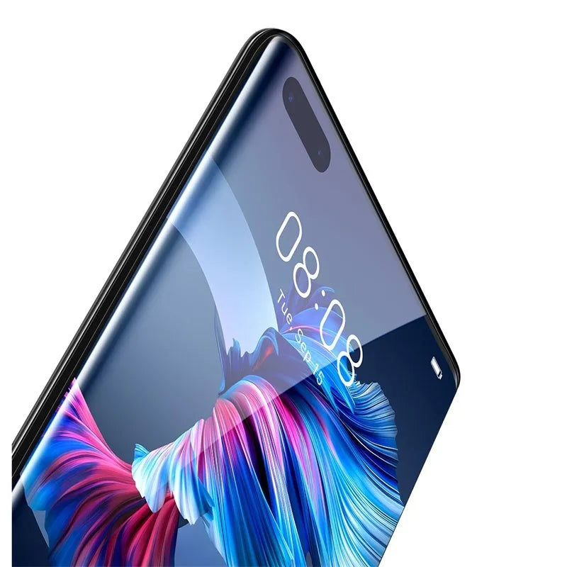 Baseus 0.25mm full rubber tempered glass screen protector for Huawei Mate40 series in black