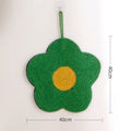 Sisal cat scratching board with wear-resistant surface in multiple colour options including dog and flower patterns