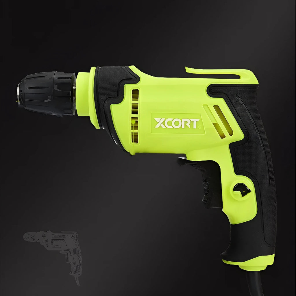 450W pistol grip electric drill with variable speed control and 10mm chuck