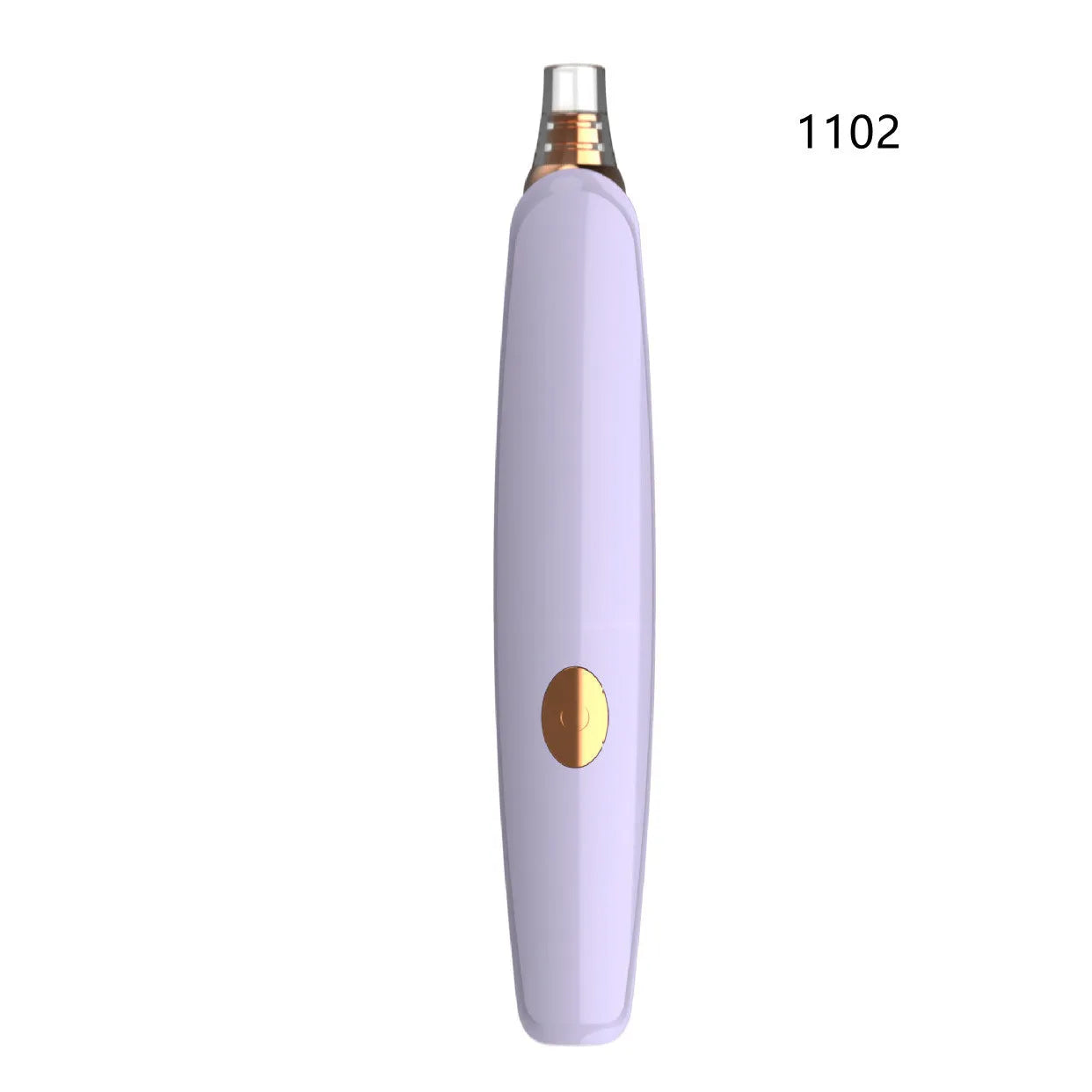 Electric blackhead remover in green with 3 gear suction microcrystalline pore cleaner USB rechargeable