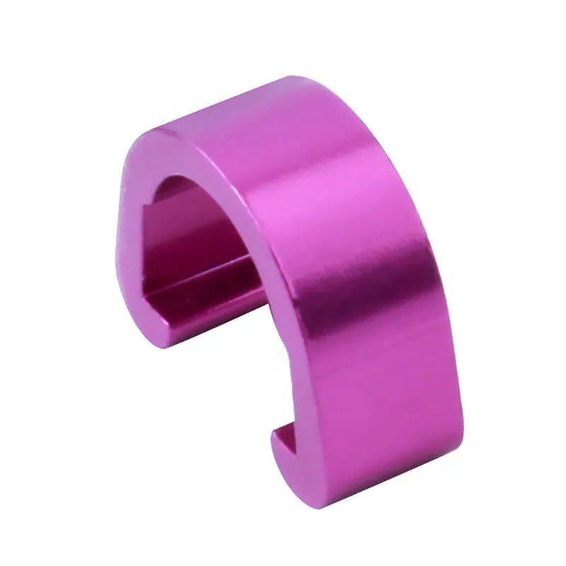 Aluminium alloy C-shaped buckle in eight colour options with 10.2x13x5mm dimensions