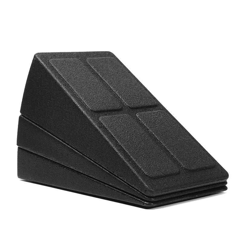EPP stretch board adjustable oblique pedal in black, placed on a flat surface for sports training workouts