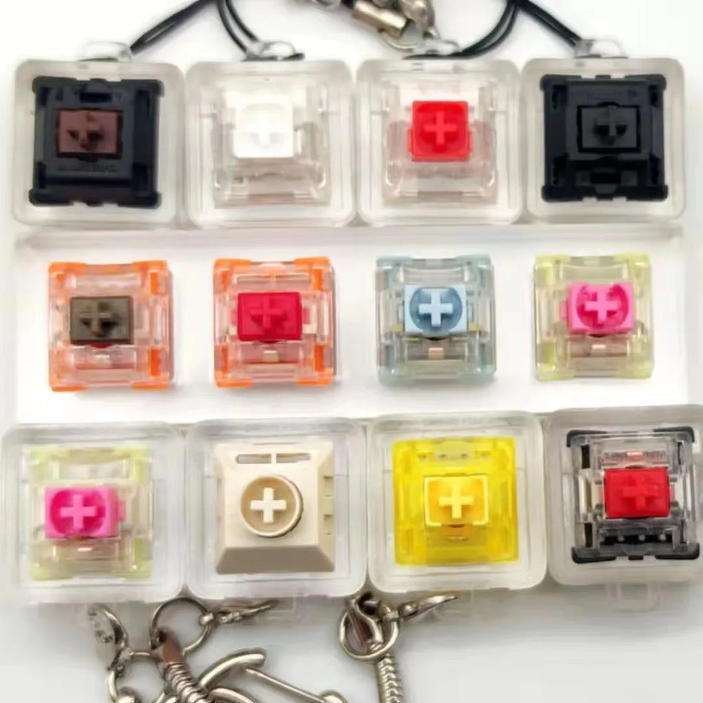 Yellow resin mechanical keyboard keycap with a detailed cheese design for MX-style switches.