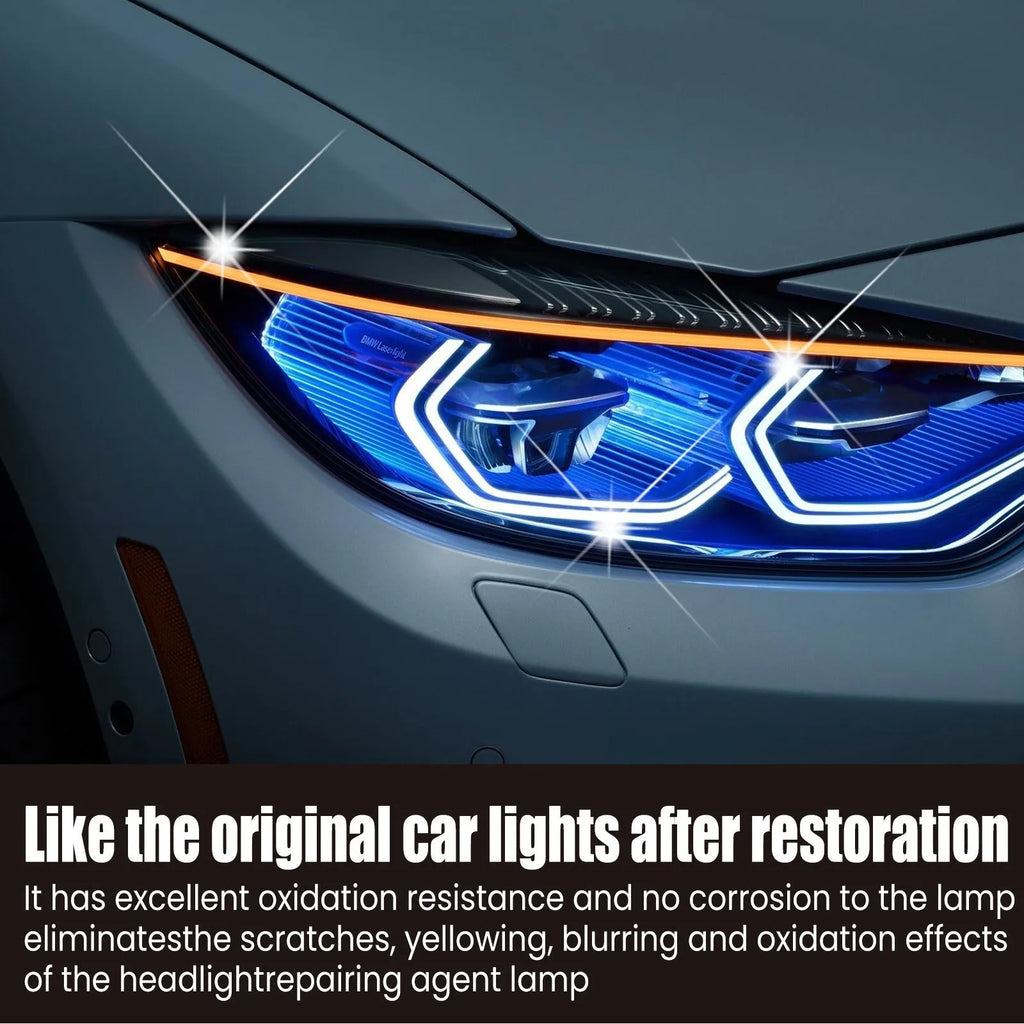 150ml car lamp repairing liquid bottle for headlight restoration with nano titanium oxide formula