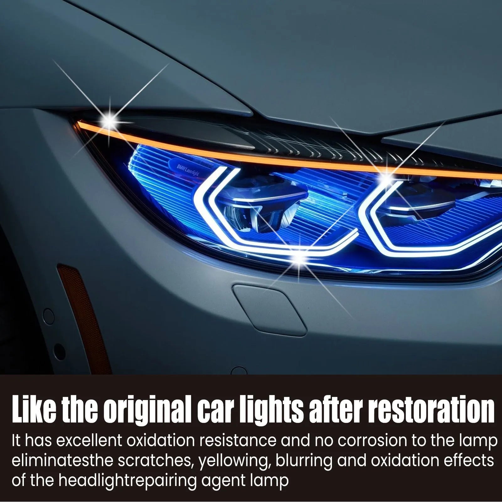 150ml car lamp repairing liquid bottle for headlight restoration with nano titanium oxide formula