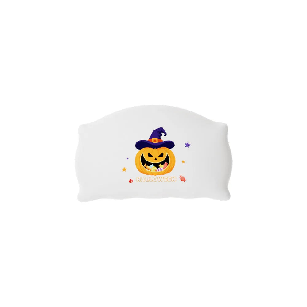 Cartoon creative Halloween doll table lamp with warm light, 99x70x50mm, Magic Ghost colour, on a bedside table
