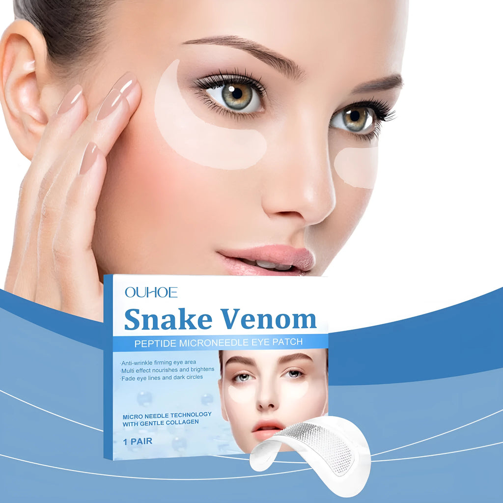 Elastic eye care patch with microneedle technology for wrinkle treatment containing nicotinamide and collagen