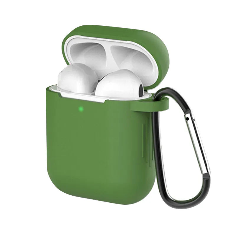 Liquid silicone AirPod covers in multiple colours for 1st and 2nd generation models